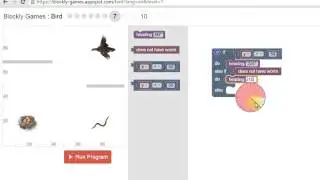 Blockly Games - solution for Bird 7