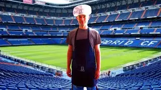 Trabajar en Madrid. Una semana de trabajo/ Estadio Santiago Bernabéu / VLOG - Cele y Osmar