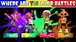 Missing Tricolor battles, out of 6 hours only 3 fights - Splatoon 3