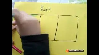 comment dessiner le drapeau de la France ? - TUTO DESSIN DE PAYS