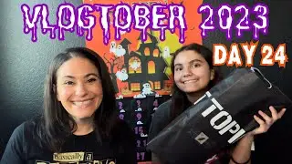 🎃👻 VLOGTOBER 2023 DAY 24 I HALLOWEEN ADVENT CALENDAR COUNTDOWN & HALLOWEEN UNBOXING I OCTOBER 2023