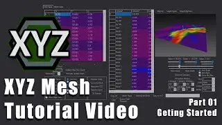 XYZ Mesh Tutorial Video 1 - XYZ Mesh Basics - How to get started