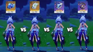 Best WEAPON for C0 Mualani!! The Widsith or Tome of the Eternal Flow?? [Genshin Impact]
