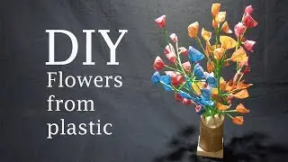 CANTIK!!! Bunga Plastik Bekas D.I.Y | STIK HANDCRAFT