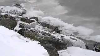 Slushy Tide on the Providence River