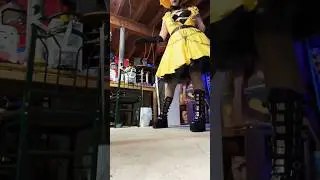 My runway from week 1 of Drag Dogfight! Before I quit that dumpster fire 🥰 #drag #dragqueen #gay