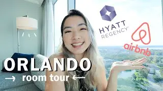 ROOM TOUR in Orlando, Florida | Ivanhoe Airbnb, Hyatt