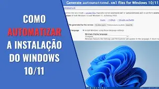 Como Automatizar a Instalação do Windows