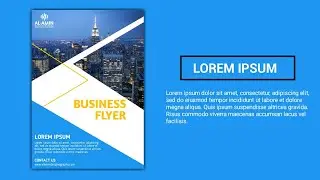 Learn How To Design Business Flier Using your Smartphone   pixellab tutorial