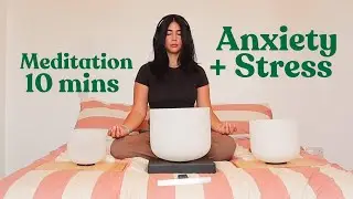 Calming Guided Meditation for Anxiety + Over-thinking (Easy)