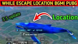 whale scape pod location & how to use whale scape pod Pubg bgmi 3.3 update l bgmi Pubg ocean Odyssey