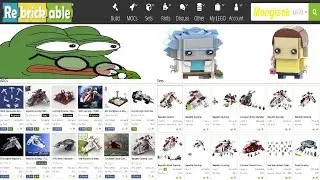 Jak přestavět čí vylepšit vaše lego sety ?! rebrickable.com