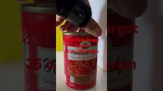 Empty tin