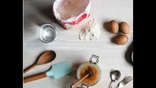 How to bake cake using gas at home