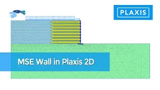 MSE wall analysis in Plaxis 2D (Mechanically Stabilized Earth)