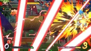 DRAGON BALL FighterZ Kefla Combo lvl 1 to LVL 3 online ranked