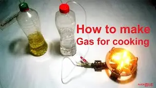 How to make gas for cooking easy at home - Free LPG - CNG