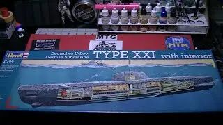 REVELL German sub with Interior