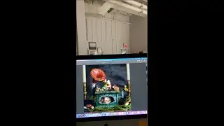 BTS Music Box Stop Motion Animation Lighting Set up