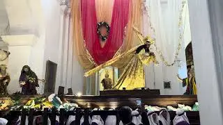 Salida de Procesión de Jesús de la Merced, Antigua Guatemala, Domingo de Ramos 2024