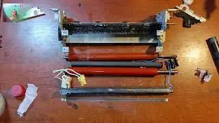 On the Printer Canon  LBP6670dn problem with thermo film and lower pressure roller of the fuser