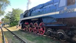 Паровоз старый вокзал Таганрог