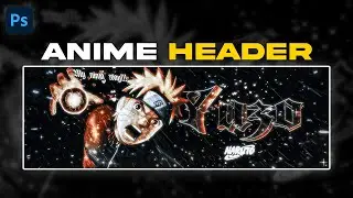 PS Tutorial | Amazing Anime Header/Banner in Photoshop