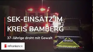SEK-EINSATZ IM KREIS BAMBERG: Streit mit Vermieterin eskaliert - 37-Jährige droht mit Gewalt