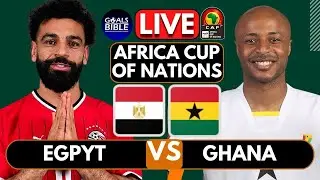 🔴EGYPT vs GHANA LIVE | AFCON 2024 | Full Match LIVE Today