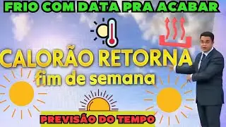 PREVISÃO DO TEMPO HORA 1 TERÇA FEIRA 13/08/2024