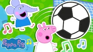 Football World Cup Song | Sing-Alongs | Songs in Chinese | Chinese Song for Kids | 小猪佩奇儿歌 | 少兒歌曲