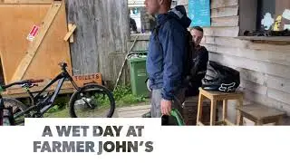 A wet day at Farmer Johns