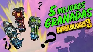 Borderlands 3 | Top 5 MEJORES GRANADAS (Ubicaciones) | La primera esta totalmente ROTA