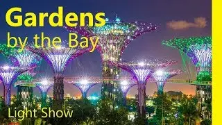 Gardens by the Bay Light Show - Singapore