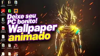 COMO COLOCAR WALLPAPER ANIMADO NA ÁREA DE TRABALHO DO PC | 2022