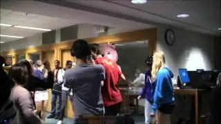 RosenPARTY Silent Dance Flash Mob at Penn