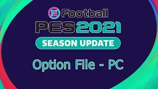 Option File - eFootball Pes 2021 Season Update - Atualização de escudo e uniformes