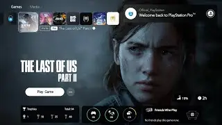 Testing PlayStation 5 Pro™ UI and Boot Screen Concept