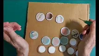 Changes and DIY Cardboard Buttons