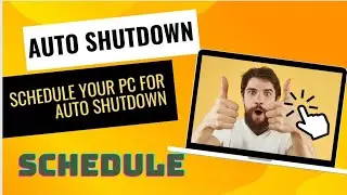 How to Schedule PC for Auto Shutdown | Technical singh ji