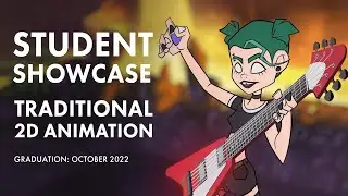 Students showcase. Traditional 2D animation. Graduation: October 2022
