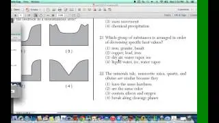 Earth Science Question 21