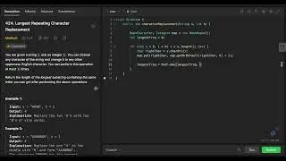 [Leetcode] 424. Longest Repeating Character Replacement