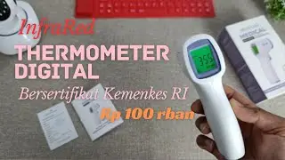 Termometer Suhu Digital Tersertifikasi Kemenkes RI Termurah Terbaik