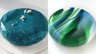 Perfect Mirror Glazed Mousse Cakes By Ksenia Penkina