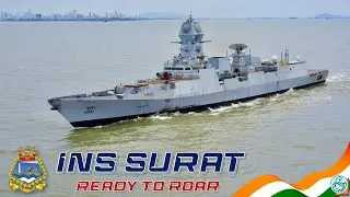 INS Surat - Ready to Roar! || Indian Navy's state-of-the-art Destroyer Ship || @DeepamGyanKranti