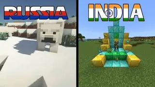 Minecraft in different countries be like...