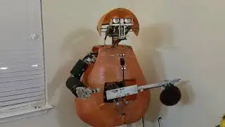 Animatronic Billy Bob initial test and demonstration