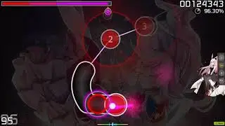 osu test recording on my desktop