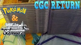 MASSIVE CGC Graded Card Return - Pokemon & Weiss Schwarz - 146 Slabs!